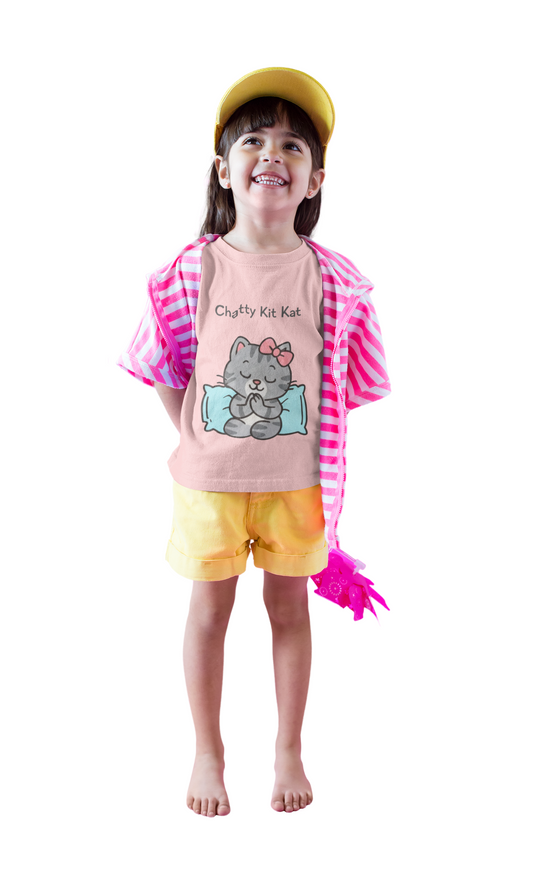 Chatty Kit Kat Tee