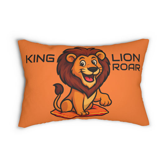 King Lion Roar Pillow