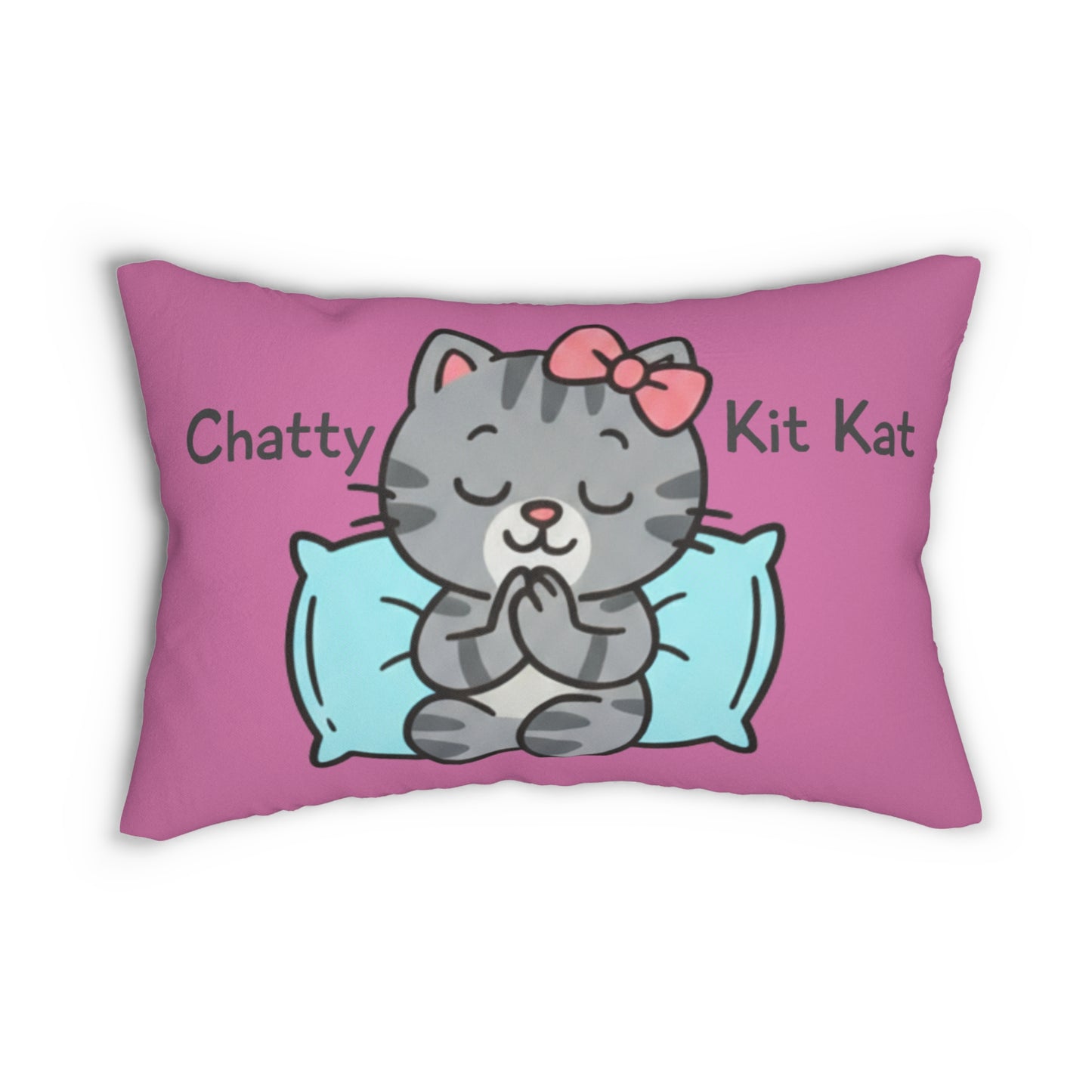 Chatty Kit Kat Pillow